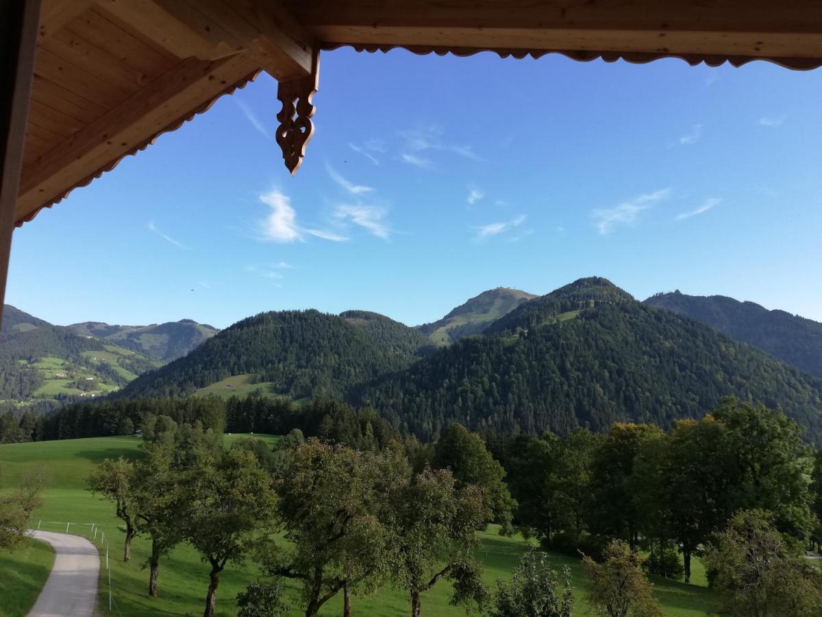 Ferienwohnung Obersteintal Söll Esterno foto